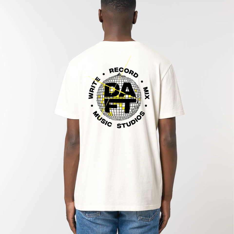 T-shirt – Disco Ball 🪩 – Recycled White